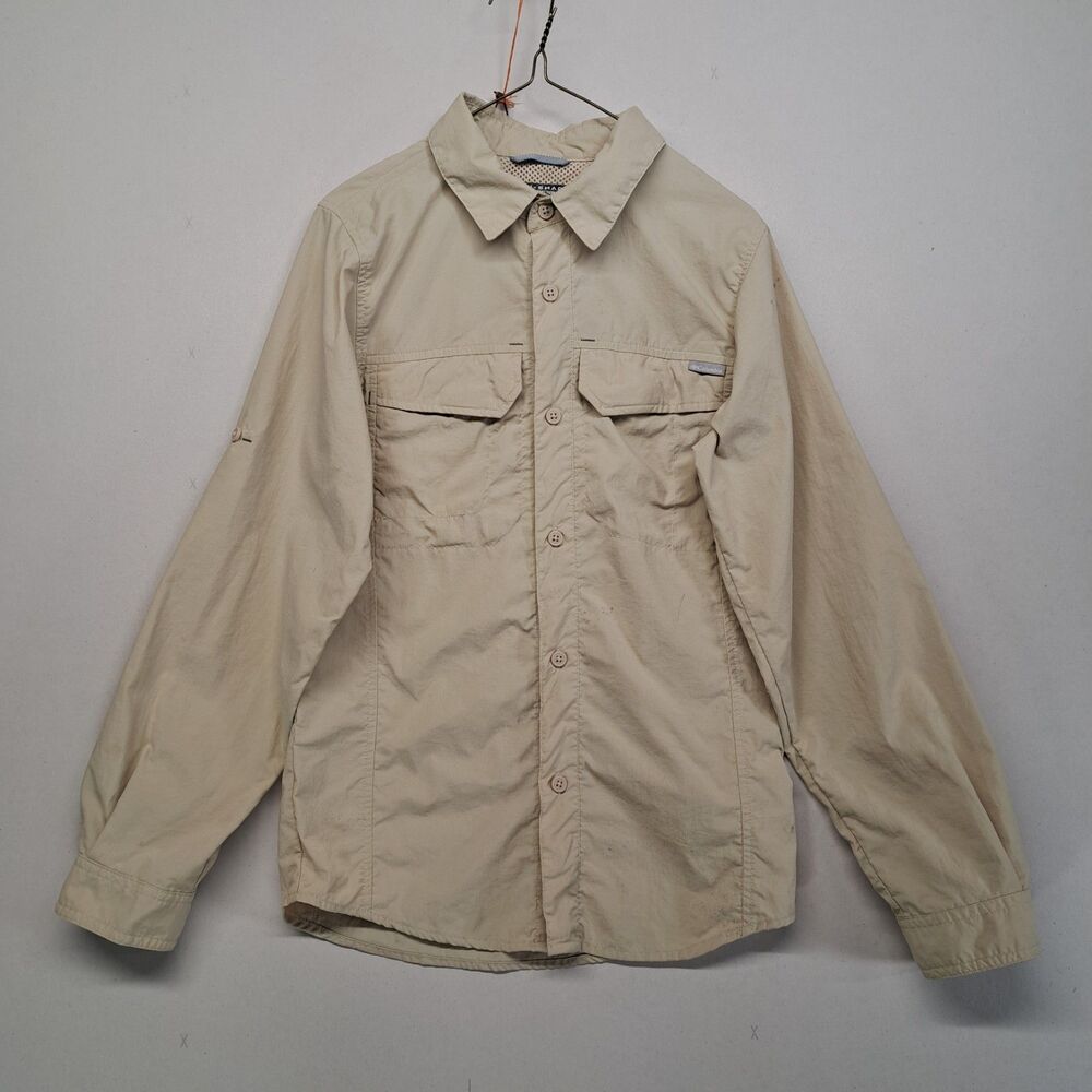 Columbia PFG Womens XS Long Sleeve Button Down Shirt Fishing